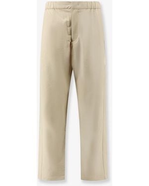 Laminar Nylon Blend Pants - Natural