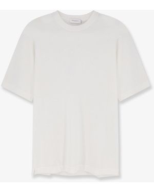Bramani Cashmere Cotton And Silk Blend T-Shirt - White