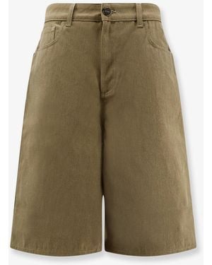 Rohe Cotton Bermuda Shorts - Green