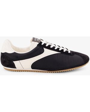 Bottega Veneta Shot Leather And Nylon Trainers - White