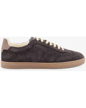 Brunello Cucinelli Suede Trainers - Grey