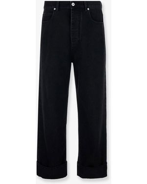 Bottega Veneta Denim Trousers - Black