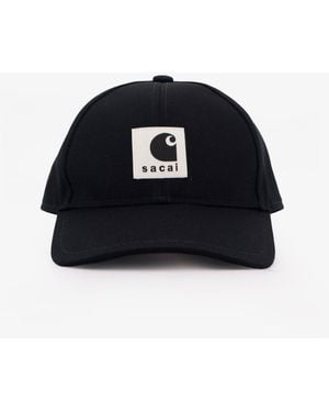 SACAI X CARHARTT WIP Carhartt Wip Duck Baseball Hat - Black