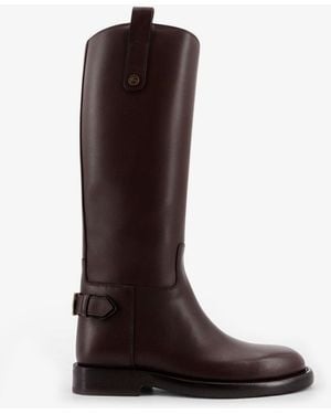 Burberry Stivali Cavalier - Marrone