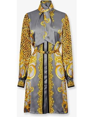 Versace Shirt Dresses - Multicolor
