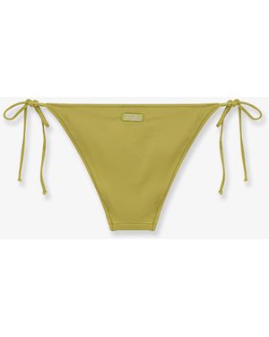 ビキニ MC2 SAINT BARTH Marielle sangallo lace bikini slip Marielle slip mare classico in pizzo Sangallo marrone – MC2