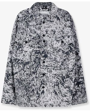 Oamc Peacemaker Military Cargo Shirt - Grey