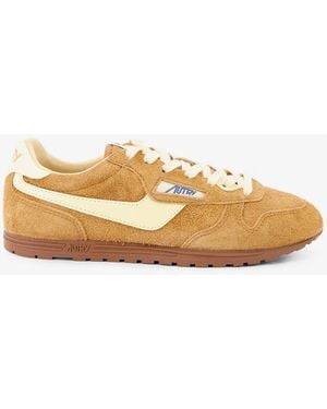 Autry Windspinsuede Sneakers - Natural