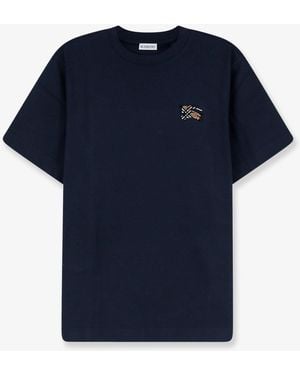 Burberry T-Shirt Seth Organic Cotton - Blue