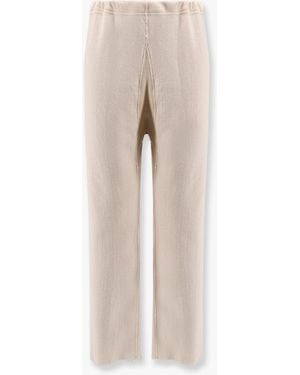 Maison Margiela Cotton Jogger Pants - Natural