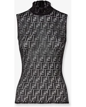 Fendi Tops - Black