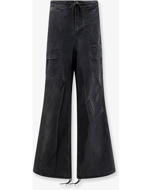 Entire studios Barren Cargo Cotton Pants - Black