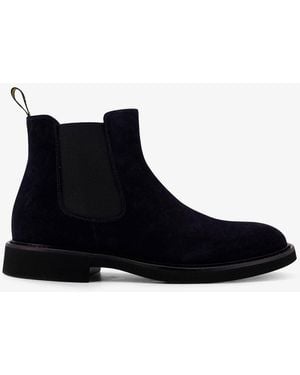 Doucal's Suede Beatles Boots - Black