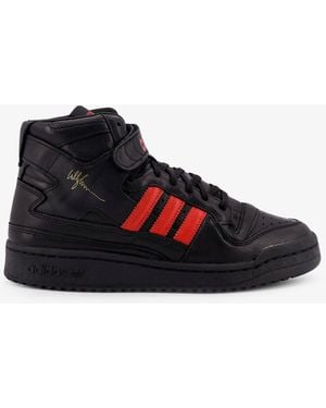 ADIDAS X WILLY CHAVARRIA Leather Trainers With Iconic Logo On The Side - Black