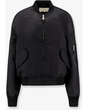 Entire studios Broad Nylon Bomber - Black