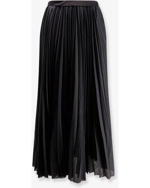 R2W Arissto Pleated Skirt - Black