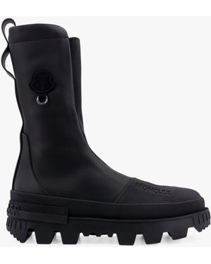 Moncler Genius Boots Pelle/Nylon /Gomma - Black