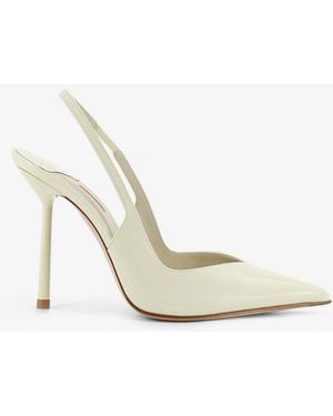 Le Silla Décolleté Vivienne Patent Leather - White
