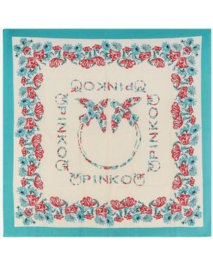 Pinko Foulard Print - Blue