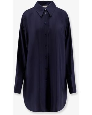 Rohe Silk Shirt - Blue