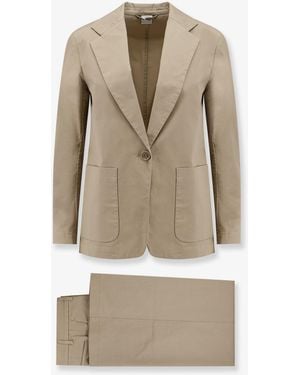 Aspesi Stretch Cotton Suit - Natural