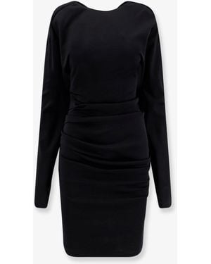 Max Mara Mxpumido Virgin Wool Dress - Black