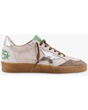 Golden Goose Deluxe Brand Ball Star Leather Trainers - Brown