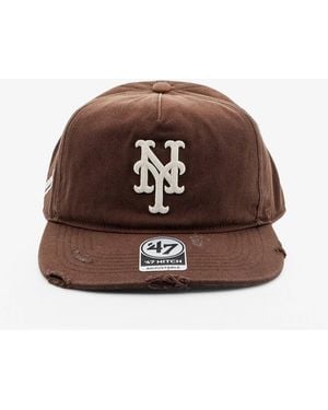 Represent Cotton Cap With Embroidered Logo On The Front - Brown