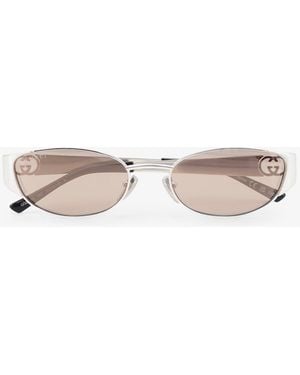 Gucci Acetate Sunglasses - White