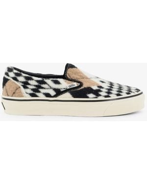 Vans X Pringle Lx Slip-On Fabric Sneakers - White