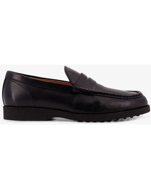 Tod's Leather Loafers - Black