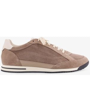Brunello Cucinelli Suede Trainers - Brown