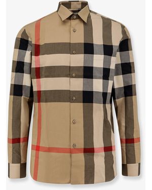 Burberry Organic Cotton Shirt - Natural