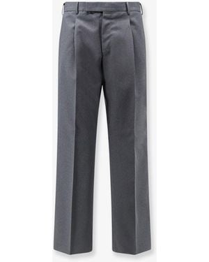 PT Torino Quindici Edge Wool Pants - Gray