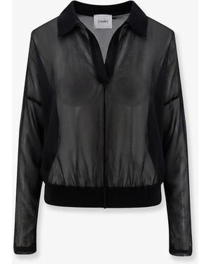 Nude Polo Shirt - Black
