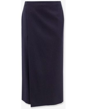 The Row Gonna midi in lana vergine - Blu