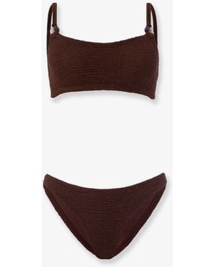 Hunza G Cassie The Original Crinkle Bikini - White