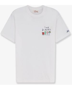 MC2 Saint Barth Portofino Cotton T-Shirt - White