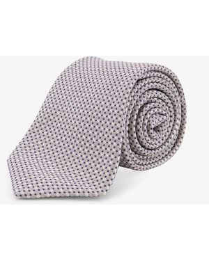 NUGNES 1920 Silk Tie - Grey