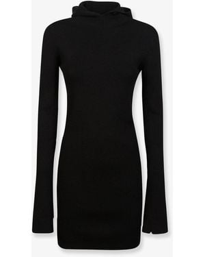 Fendi Wool Blend Short Dress - Black