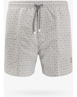 Brunello Cucinelli Swim Trunk - Gray