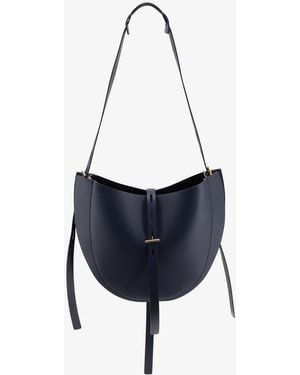 MINOBOSSI Lizzie Leather Shoulder Bag - White