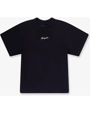 Axel Arigato Sketch Stretch Organic Cotton T-Shirt - Blue