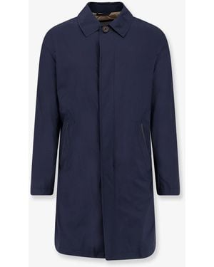 Corneliani Cappotto Impermeabile - Blu