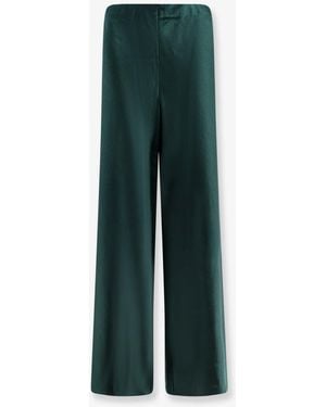 Vince Satin Trousers - Green
