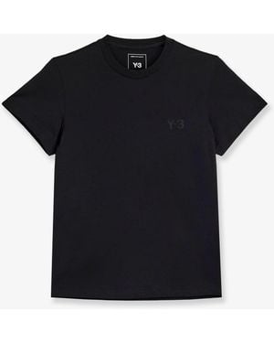 Y-3 Regular Cotton T-Shirt - Black