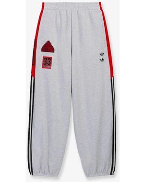 ADIDAS X WILLY CHAVARRIA Cotton Blend Trousers - Grey