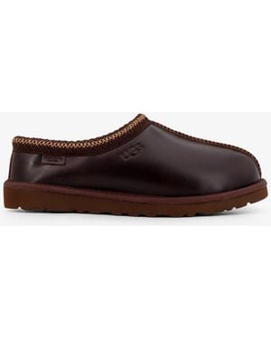 UGG Sabot Tasman Lthr Regen - Bianco