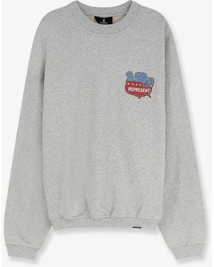 Represent Cotton Beach Boys Americas Band Sweater - Gray