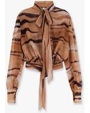 Elisabetta Franchi Blouses - Brown